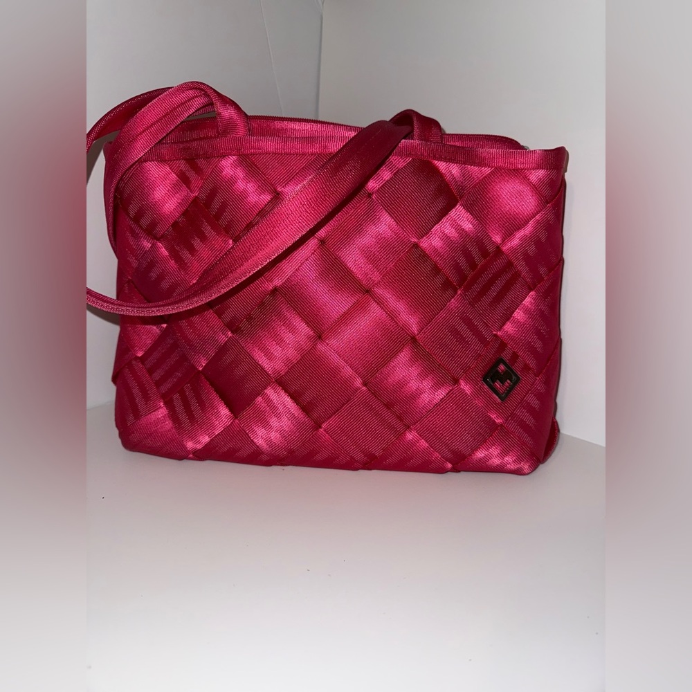 Bright “hot pink” Maggie Bags Tote